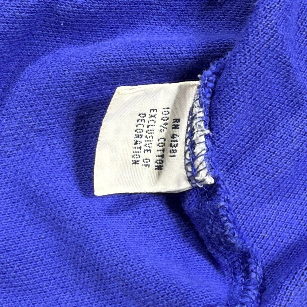 Polo Ralph Lauren Mens Royal Blue Orange Pony Cotton Pique Polo Shirt Large